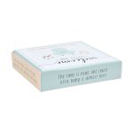 Cookie Pizza Box "Welcome Little One" Baby Shower / Mom to Be - 4" x 4" x 7/8" Cookie Packaging Box - Image 6