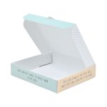 Cookie Pizza Box "Welcome Little One" Baby Shower / Mom to Be - 4" x 4" x 7/8" Cookie Packaging Box - Image 8