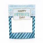 “Happy Father’s Day” Cookie Pouches – 6.5" x 8" x 2.5" Cookie Packaging Stand Up Pouch