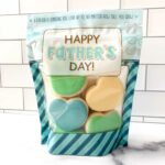 “Happy Father’s Day” Cookie Pouches – 6.5" x 8" x 2.5" Cookie Packaging Stand Up Pouch - Image 4