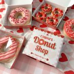 Cupid Donut Shop Cookie Box