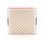 Cookie Pizza Box "Thanks for Making Me One Smart Cookie" - 4" x 4" x 7/8" Cookie Packaging Box - Image 4