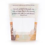 Floral Thank You Cookie Pouches – 6.5" x 8" x 2.5" Cookie Packaging Stand Up Pouch - Image 2
