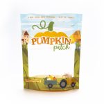 “Pumpkin Patch” Cookie Pouches – 6.5" x 8" x 2.5" Cookie Packaging Stand Up Pouch - Image 2