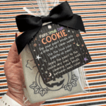 Halloween Paint Your Own Cookie Tags - 25 Printed 3" x 3" Tags