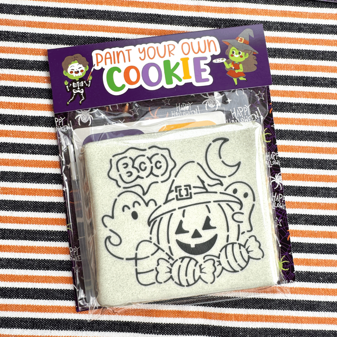 Spiders PYO fold over topper boo stencil (2) Spiders PYO fold over topper boo stencil (2)