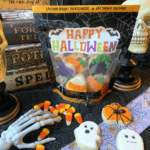 happy halloween stand up cookie pouch