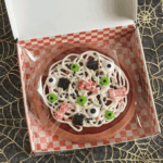 Cookie Pizza Box "Spooky Pizza Co" - 4" x 4" x 7/8" Cookie Packaging Box