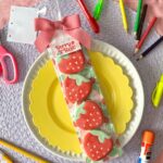 Strawberry Greaseproof Cookie Backer