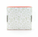 Cookie Pizza Box "Mrs Claus Cookie Co" - 4" x 4" x 7/8" Cookie Packaging Box - Image 4