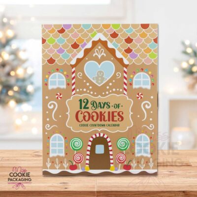 Gingerbread Front Cover Cookie Advent Calendar