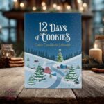 Navy Front Cover Cookie Advent Calendar