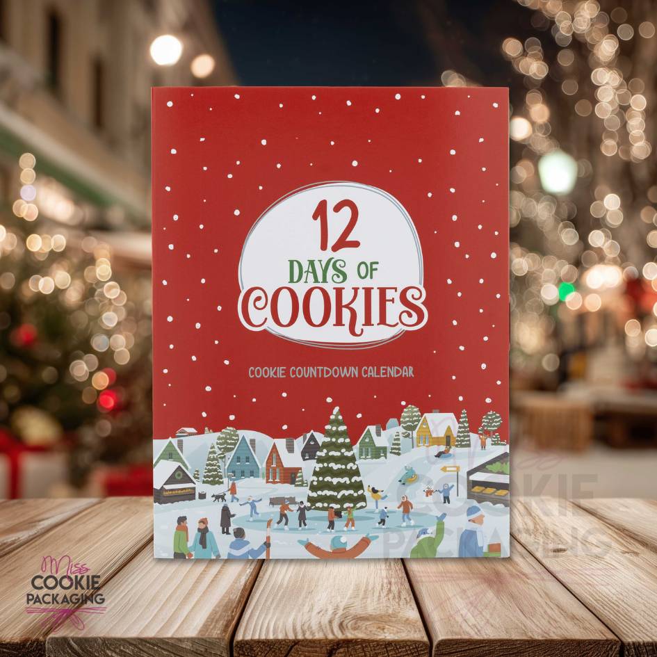 Red Night Cover Cookie Advent Calendar Red Night Cover Cookie Advent Calendar