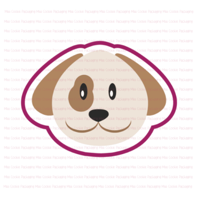 mini puppy face watermark