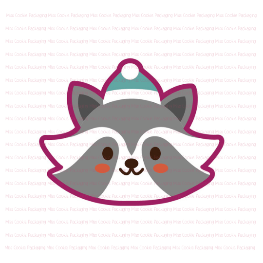 mini racoon face watermark mini racoon face watermark