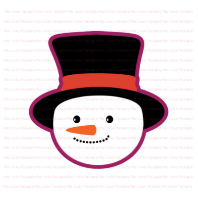 mini snowman head watermark