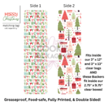 Greaseproof Backer - Wrapping Paper - 9.5” x 2.625” (for 3” x 12” Clear Bag)