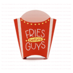 Fries before guys french fry cookie box front view