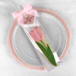 pink cloud hearts tulip