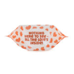 "Love Bites" Cookie Pouches – 5.5" x 6" x 2" Cookie Packaging Stand Up Pouch - Image 4