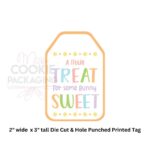 Treat for Some Bunny Sweet Cookie Tag