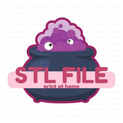 Mini Cauldron Cookie Cutter