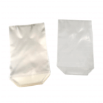Clear Heat Seal Bags - 3" x 2" x 8" GUSSETED - Set of 100 Bags - Image 2