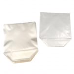 Clear Heat Seal Bags - 3.5" x 3.5" x 8" GUSSETED - Set of 100 Bags - Image 2