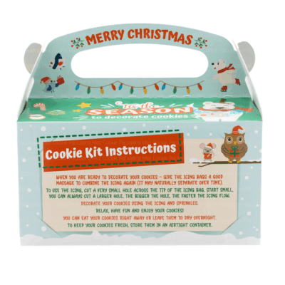 Christmas DIY Cookie Kit Instructions Gable Box