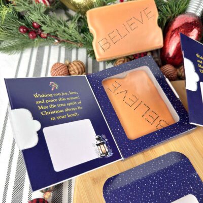 Polar Express Cookie Greeting Card