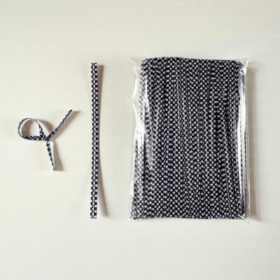 Midnight Twist Ties - 4”