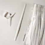 White Twist Ties - 4" - Pack of 500 - Image 3