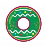 Mini 2" Donut Cookie Cutter - 2" wide x 2" tall Cookie Cutter - Image 3