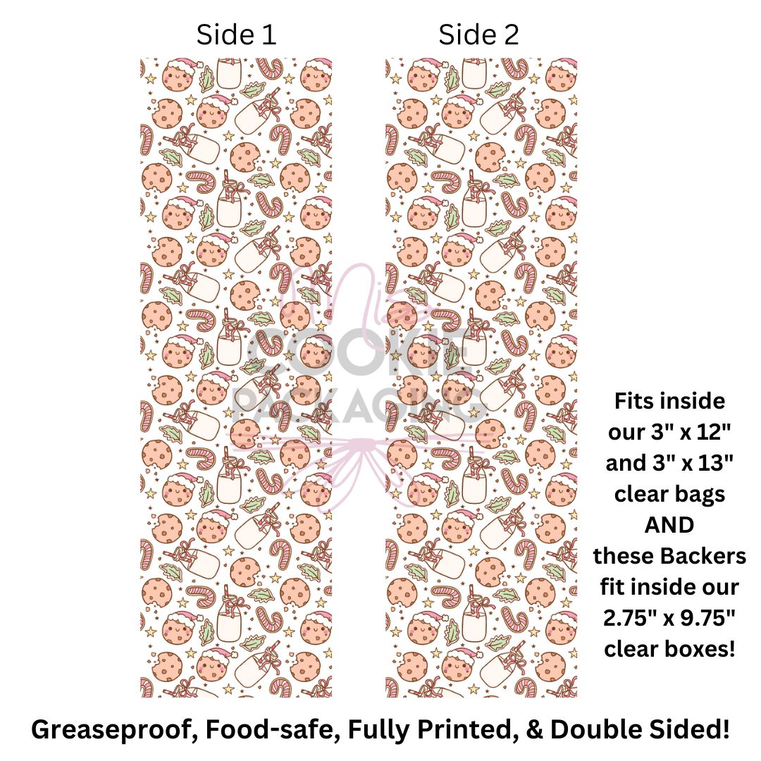 230 Milk & Cookies Food-Safe Greaseproof Cookie Backer Milk & Cookies Food-Safe Greaseproof Cookie Backer