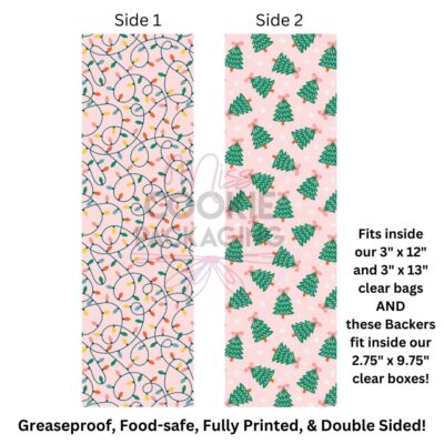 Lights & Trees Food-Safe Greaseproof Cookie Backer