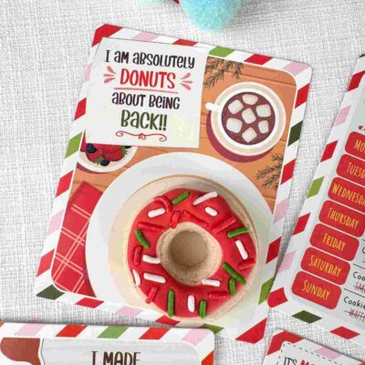 Elf Donut Greaseproof Backer