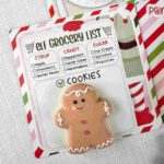 Elf Grocery List Greaseproof Backer
