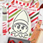 Elf Paint Your Own Cookie Greaseproof Backer