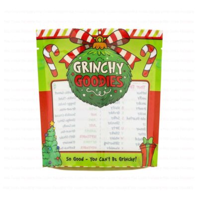 Grinchy Goodies Cookie Pouch Front