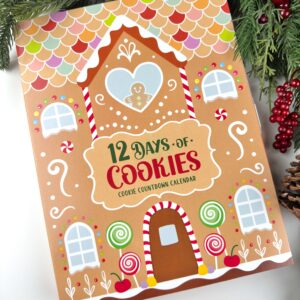 12-Day Gingerbread Cookie Advent Calendar