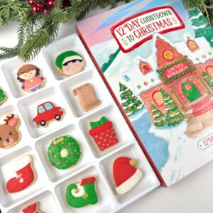 Santa's Workshop Cookie Countdown Calendar
