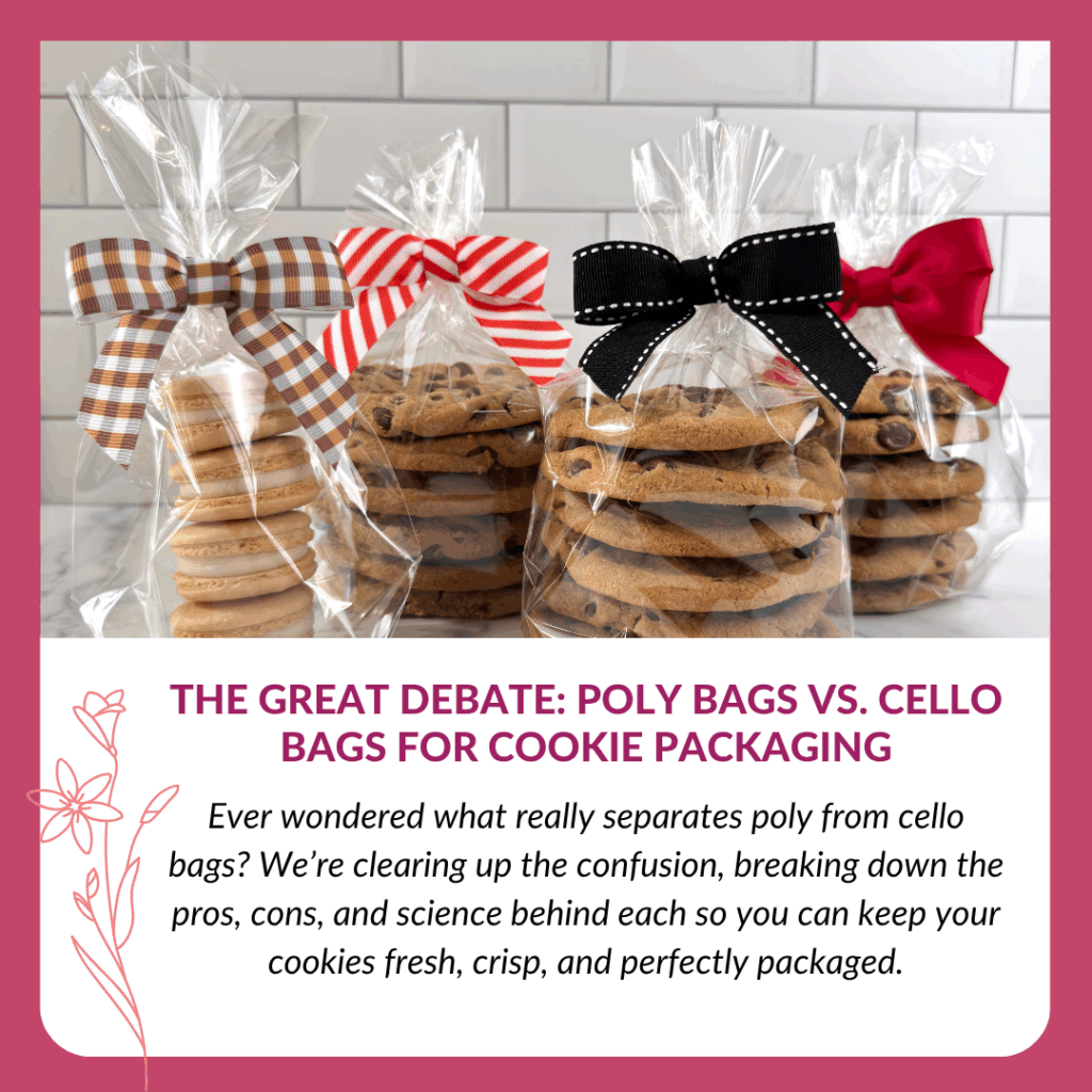 Poly Gusseted Bags With Pretied Bows