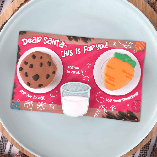 cookies for santa Cookies For Santa Food-Safe Greaseproof Cookie Backer