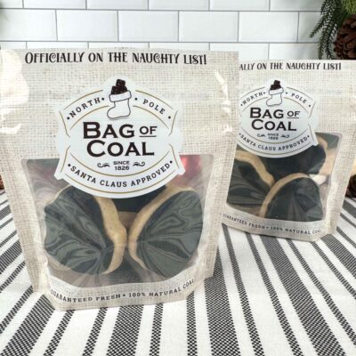 Bag of Coal Small Cookie Pouch