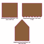 Gingerbread House Complete Kit - Set of 10 - Image 6