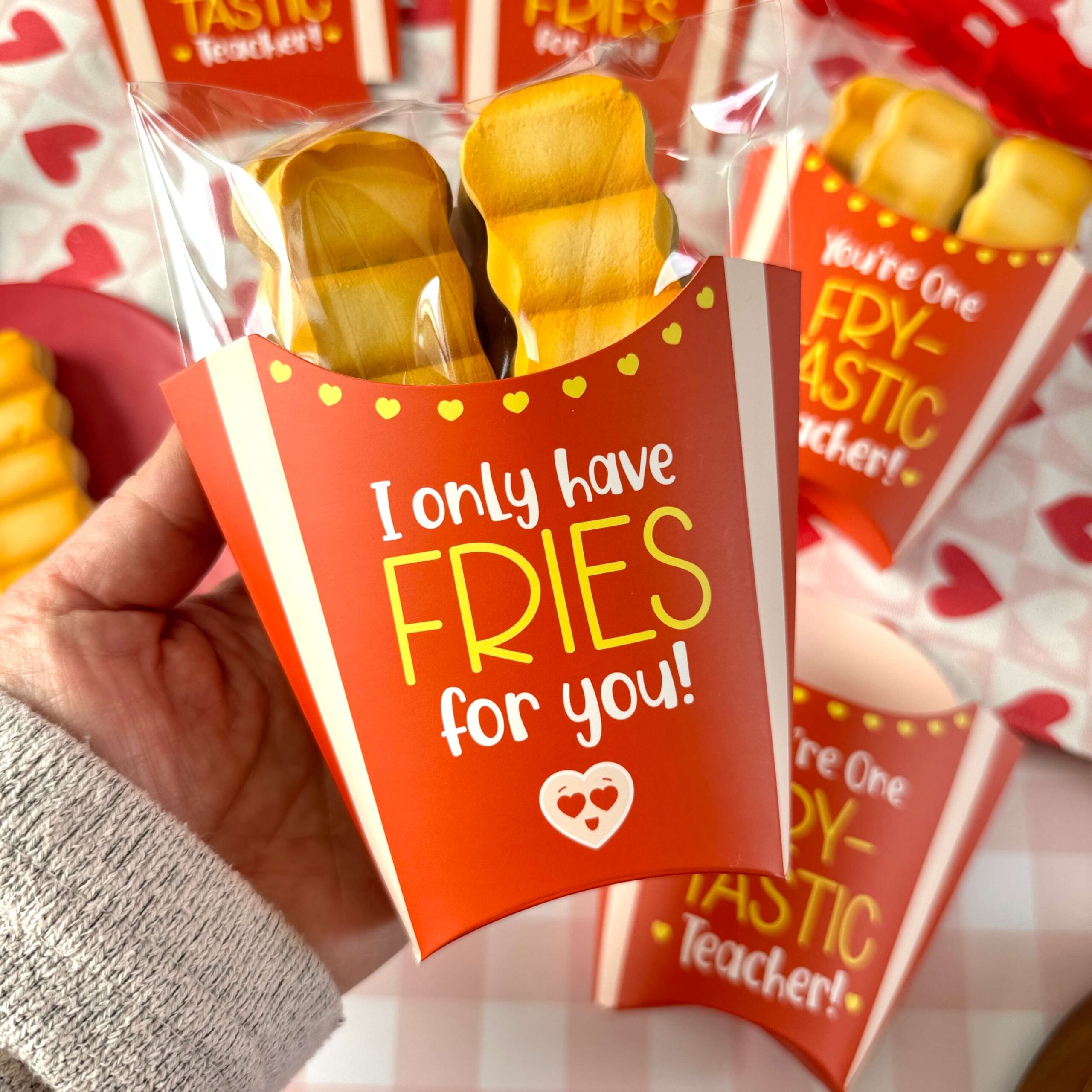 French Fry Sugar Cookies