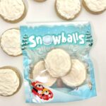 Snowball Stand Up Cookie Pouch