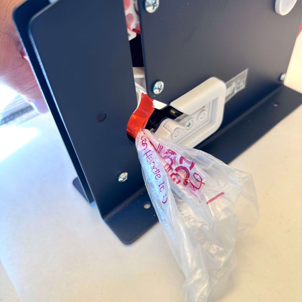 Tape the Bag Closed 3