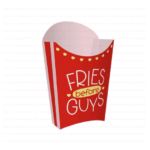 "Fries Before Guys" French Fry Cookie Box - Set of 12 - Image 3