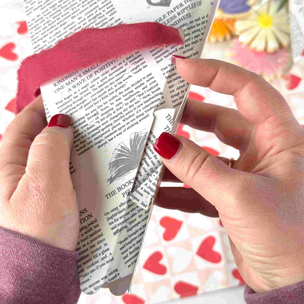 Closing a Cookie Flower Box